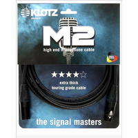 Klotz M2FM1-0300 Neutrik XLR XLR 3m Microphone Cable