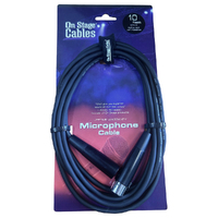 On Stage 10FT XLR-XLR Microphone Lead