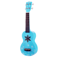 Mahalo Designer Ukulele Snowflakes