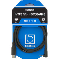 Boss BMIDI-5-35 3.5mm TRS - MIDI Cable - 5ft