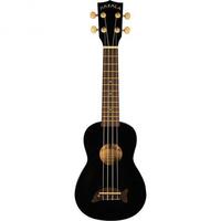 Kala Makala MK-SD/BK Black Gloss Dolphin Soprano Ukulele