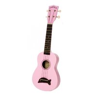 Kala Makala MK-SD/PK Pink Gloss Dolphin Soprano Ukulele