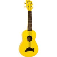 Kala Makala MK-SD/YL Yellow Gloss Dolphin Soprano Ukulele