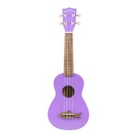 Kala Makala MK-SS/PUR Purple Surf Shark Bridge Soprano Ukulele