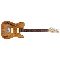 Michael Kelly MK59FSPJRC Spalted Maple 59 Thinline Electric Guitar
