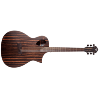 Michael Kelly Acoustic Electric Guitar Forte EXOTIC JAVA EBONY  w/ Fishman Pickup