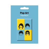 The Beatles Fridge Magnet Pop Art Style