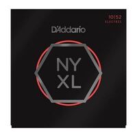 D’Addario NYXL1052 Nickel Wound Electric Guitar Strings, Light Top/Heavy Bottom 10-52