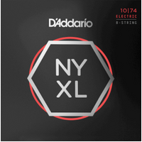 D’Addario NYXL1074 Nickel Wound Electric Guitar Strings Light Top / Heavy Bottom 8 String Set