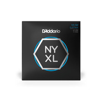 D'Addario NYXL1252W Light Wound Third Wound Electric Guitar Strings 12-52