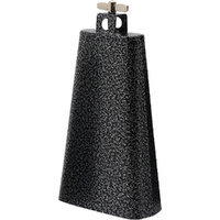 Opus Percussion 7.5" Cowbell with Mount in Black Nickel Finish