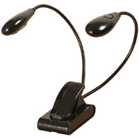 On Stage Clip-On Light with 4 White High Intensity LED Lights
