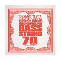 Ernie Ball .070 Single Nickel Wound Bass String