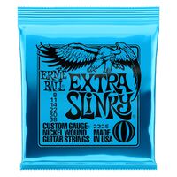 Ernie Ball 2225 Extra Slinky Nickel Wound Electric Guitar Strings (8-38)