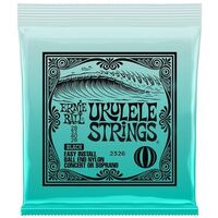 Ernie Ball 2326 Ball End Ukulele Strings for Concert or Soprano Black