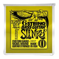 Ernie Ball  2837 Slinky 6-String 20-90 Short Scale Bass Strings