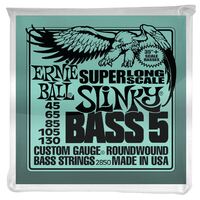 Ernie Ball 2850 Super Long Scale 5-Str Bass Strings 45-130