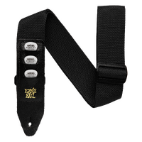 Ernie Ball 4039 Pickholder Polypro Strap Black