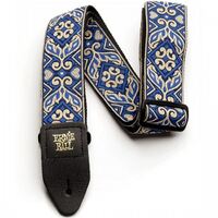 Ernie Ball 4165 Tribal Blue Jacquard Polypro Guitar Strap