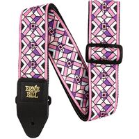 Ernie Ball Jacquard Strap Kaleidoscope Pink