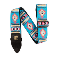 Ernie Ball Jacquard Guitar Strap - Sedona Blue