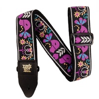 Ernie Ball P05331 Jacquard Strap Purple Bird Lupin