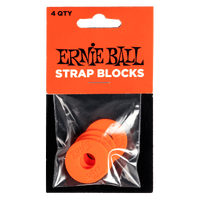Ernie Ball 5620 Strap Blocks - Red