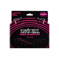 Ernie Ball Pedal Board Pack Flat Ribbon Patch Cables