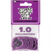 Ernie Ball 9193 Everlast Derlin Picks 12-Pack Purple 1.0mm