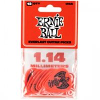 Ernie Ball 9194 Everlast Derlin Picks 12-Pack Red 1.14mm