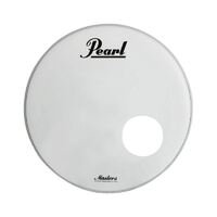 Pearl 22" Powerstroke P3 Coated Bass Drum Head w/ Masters Complete Logo & Hole