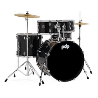 PDP Centre Stage 5-Piece Drum kit w/ Hardware and Cymbals - Iridescent Black Sparkle