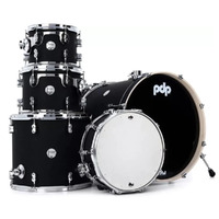 PDP Concept Maple Series 20in 5-Piece Satin Black Shell Pack