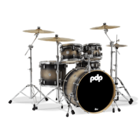 PDP Concept Maple Series 5-Piece Shell Pack Satin Charcoal Burst