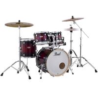 Pearl Decade Maple 5 Piece 22" Fusion Plus Drum Kit - Gloss Deep Red Burst Finish