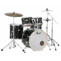 Pearl Export 5pce Fusion Plus Kit Jet Black
