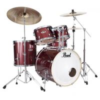 Pearl Export 5pce Fusion Plus Kit Black Cherry Glitter