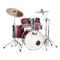 Pearl Export Junior Shell Pack - Black Cherry Glitter