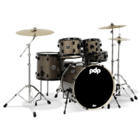 PDP Mainstage Drum Kit Bronze Metallic w/ Upgraded Evans American Heads