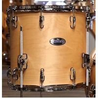 Pearl Masters Complete MCT 18" X 16" Deep Floor Tom - Matte Natural Maple