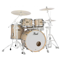Pearl Masters Maple/Gum 4-piece Shell Pack - Platinum Gold Oyster