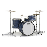 Pearl 75th Anniversary President Series Ltd Ed. Deluxe 3-Piece Shell Pack Ocean Ripple