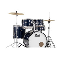 Pearl Roadshow 20" Fusion Drum Kit w/ Cymbals And Hardware - Royal Blue Metallic