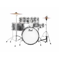 Pearl Roadshow Junior Kit w/ Hardware & Cymbals & Throne - Grindstone Sparkle
