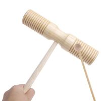 Percussion Plus Two Tone Wooden Agogo Bell