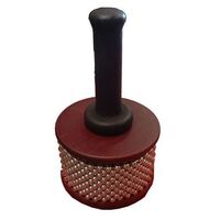 Percussion Plus PPKBS2 Cabasa Medium Red
