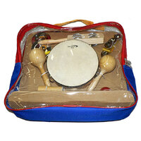 Percussion Plus PPLT9A 9-Piece Percussion Set in Carry Bag