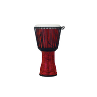 Pearl 12" Rope Tuned Djembe - Molten Scarlet