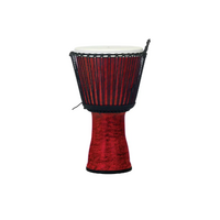 Pearl 12" Rope Tuned Djembe - Molten Scarlet