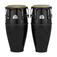 Pearl Percussion Primero Fibre 10" + 11" Congas - Bistre Black